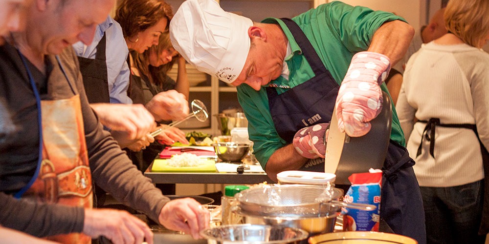 Kook workshop voor fijnproevers - in actie